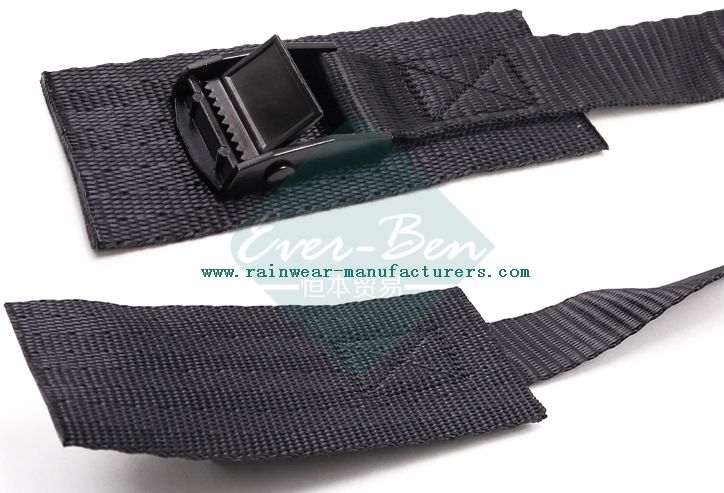 black Cargo tie down straps-cam straps